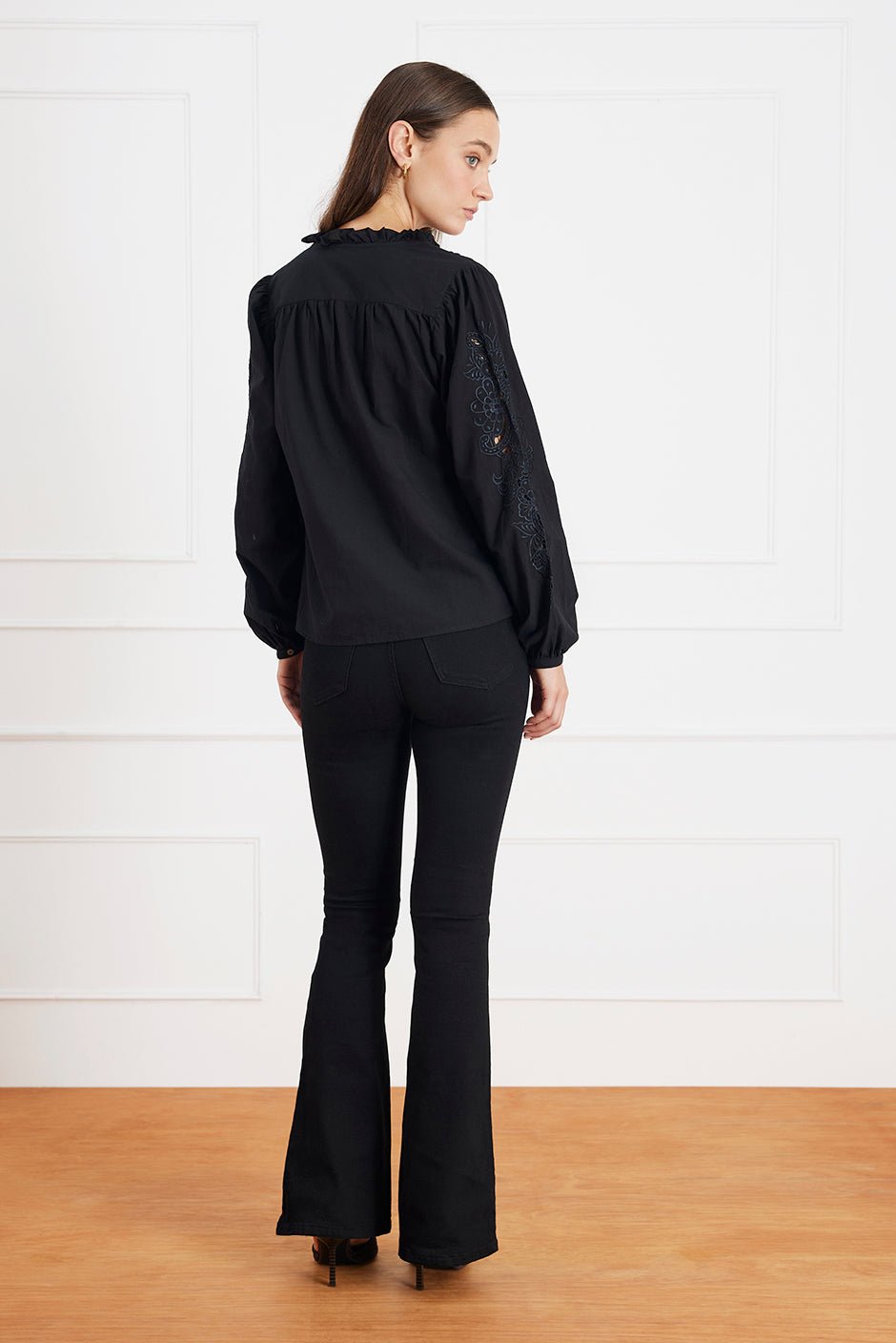 Camilla Blouse in Black - Che Cose Belle