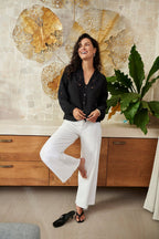Camilla Blouse in Black - Che Cose Belle