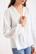 Camilla Blouse in Off White - Che Cose Belle
