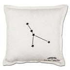 Cancer Astrology Hand-Embroidered Pillow by Cat Studio