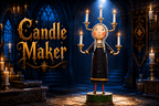 Candle Maker Halloween Figurine by Lori Mitchell *NEW FOR 2025* - Che Cose Belle