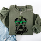 Cane Corso, Adorable Dog, St Patrick's Day, Lucky, Irish Sweatshirt - Che Cose Belle