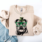 Cane Corso, Adorable Dog, St Patrick's Day, Lucky, Irish Sweatshirt - Che Cose Belle