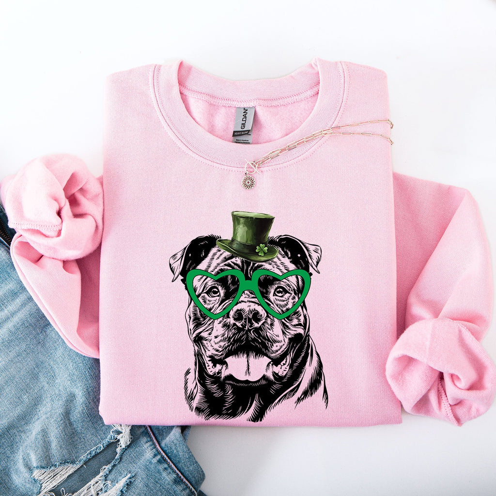 Cane Corso, Adorable Dog, St Patrick's Day, Lucky, Irish Sweatshirt - Che Cose Belle