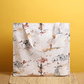Canvas Beach Tote Bag, Top Handle Shoulder Tote Bags - Che Cose Belle