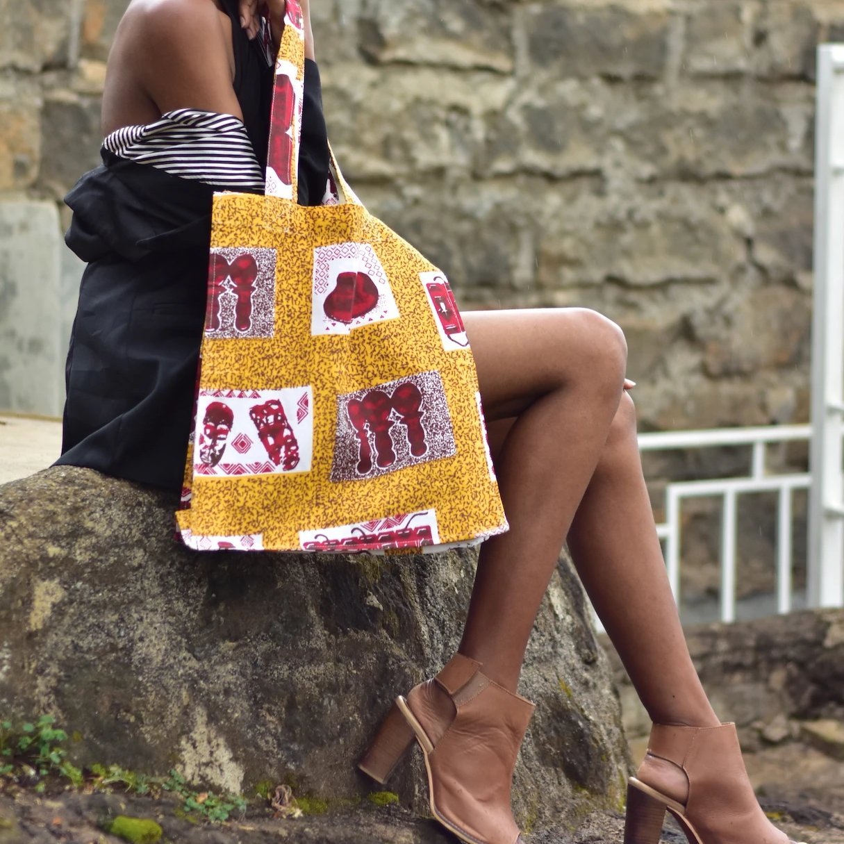 Canvas Beach Tote Bag, Top Handle Shoulder Tote Bags - Che Cose Belle