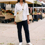 Canvas Carry-All Crossbody Bag for Men & Women | Amani - Che Cose Belle