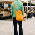 Canvas Carry-All Crossbody Bag for Men & Women | Amani - Che Cose Belle