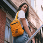 Canvas Crossbody Sling Bag for Men | Umoja Large Sling Bag for Women - Che Cose Belle
