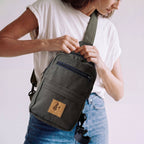 Canvas Crossbody Sling Bag for Men | Umoja Large Sling Bag for Women - Che Cose Belle