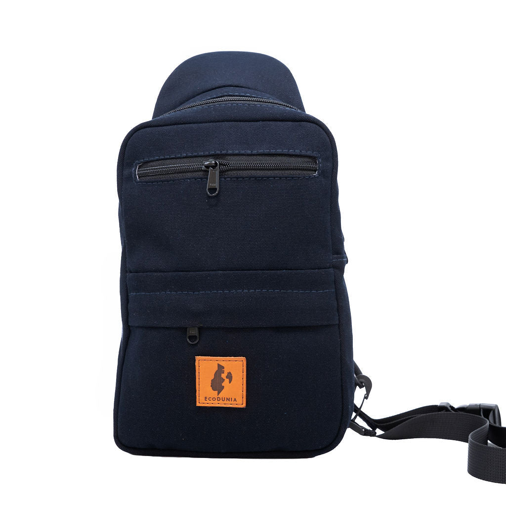 Canvas Crossbody Sling Bag for Men | Umoja Large Sling Bag for Women - Che Cose Belle