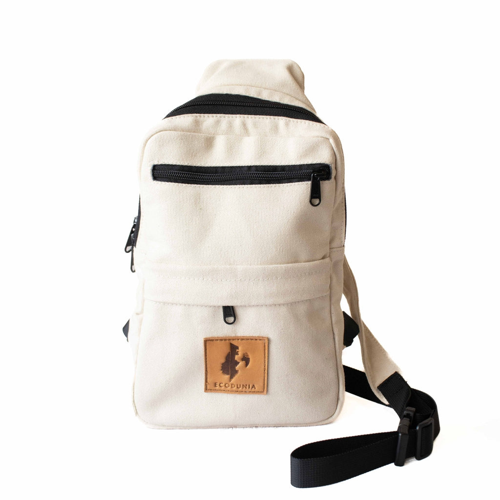 Canvas Crossbody Sling Bag for Men | Umoja Large Sling Bag for Women - Che Cose Belle