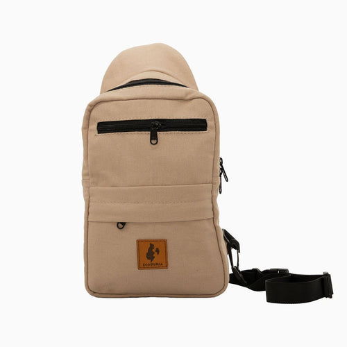 Canvas Crossbody Sling Bag for Men | Umoja Large Sling Bag for Women - Che Cose Belle
