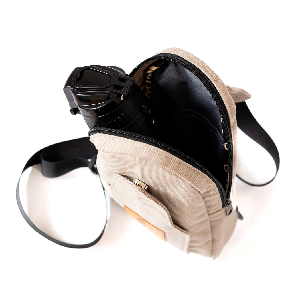 Canvas Crossbody Sling Bag for Women Men | Buru Small Sling Bag Chest Bag - Che Cose Belle