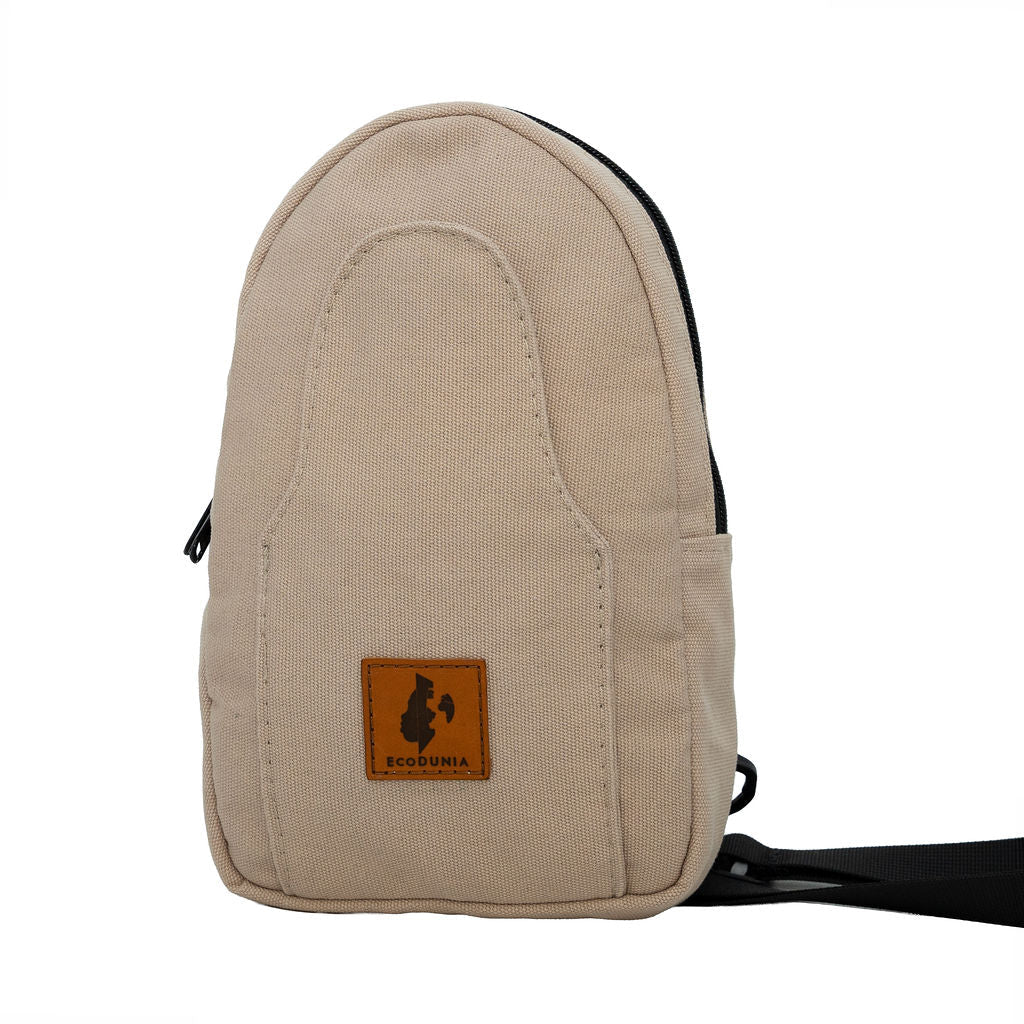 Canvas Crossbody Sling Bag for Women Men | Buru Small Sling Bag Chest Bag - Che Cose Belle