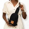 Canvas Crossbody Sling Bag for Women Men | Buru Small Sling Bag Chest Bag - Che Cose Belle