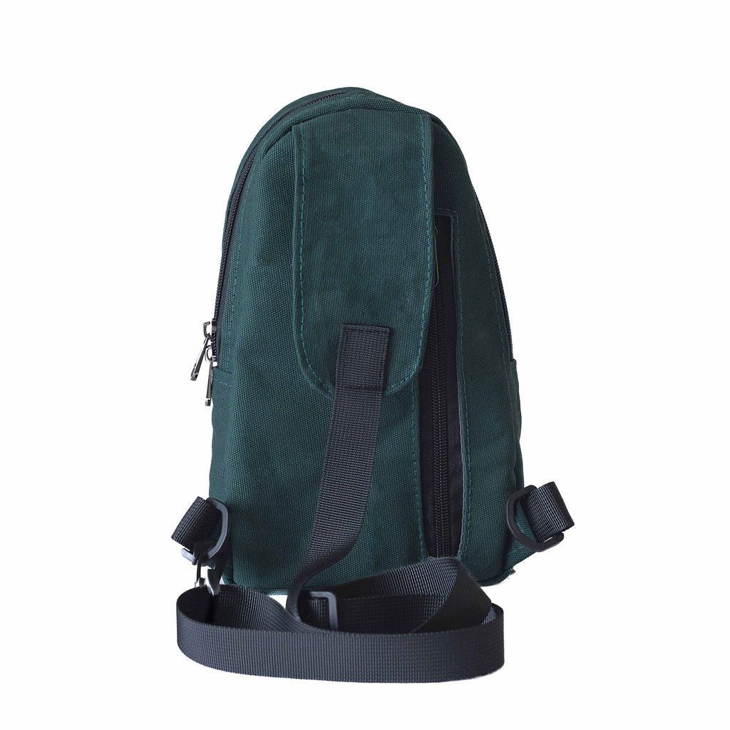 Canvas Crossbody Sling Bag for Women Men | Buru Small Sling Bag Chest Bag - Che Cose Belle