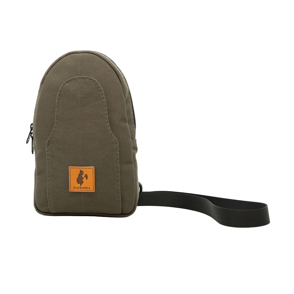 Canvas Crossbody Sling Bag for Women Men | Buru Small Sling Bag Chest Bag - Che Cose Belle