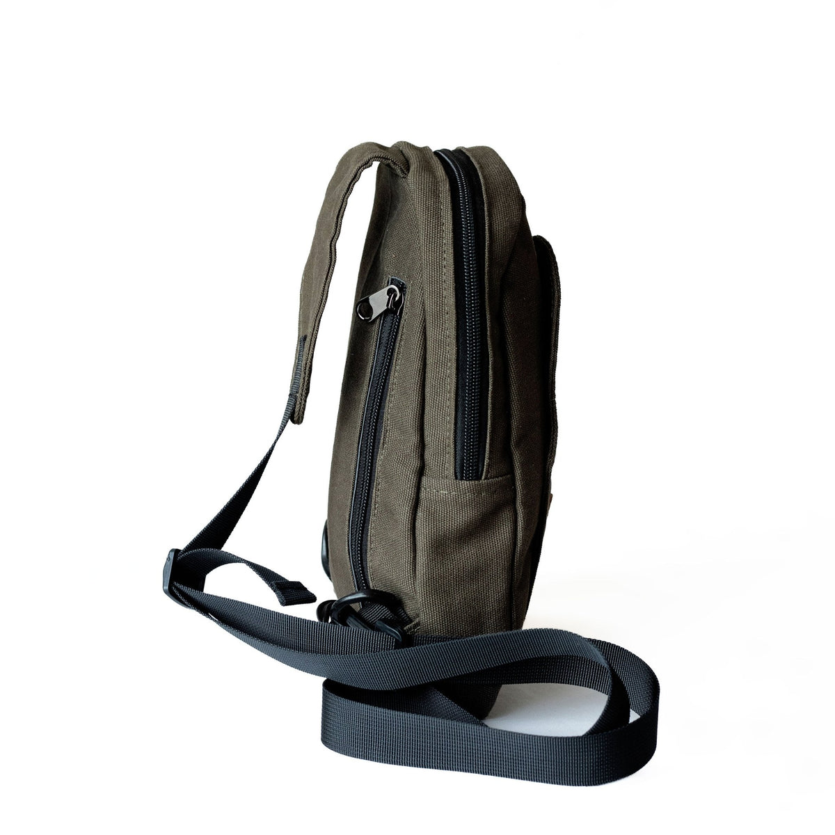 Canvas Crossbody Sling Bag for Women Men | Buru Small Sling Bag Chest Bag - Che Cose Belle