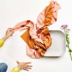 Canyon Hand Embroidered Hand Woven Merino Silk Soft Scarf - Che Cose Belle