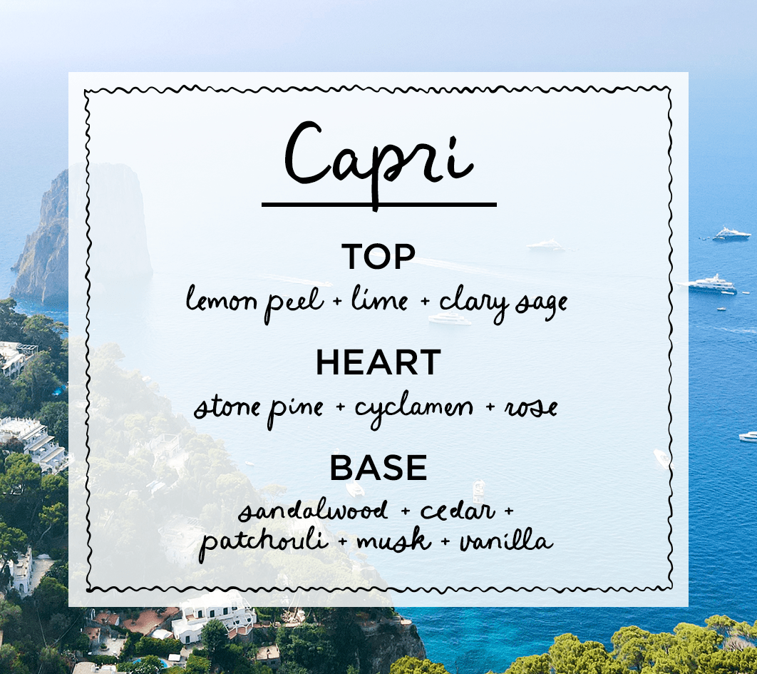 CAPRI • lemon peel & sage - Che Cose Belle