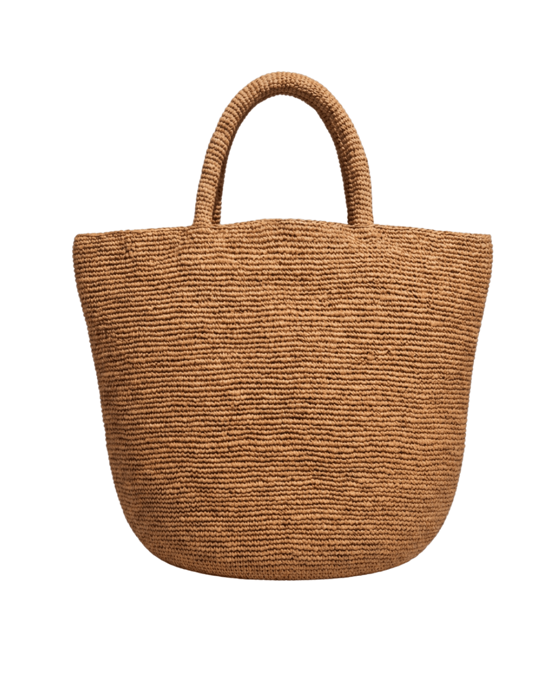 Caramel Raffia Beach Tote Bag - Che Cose Belle
