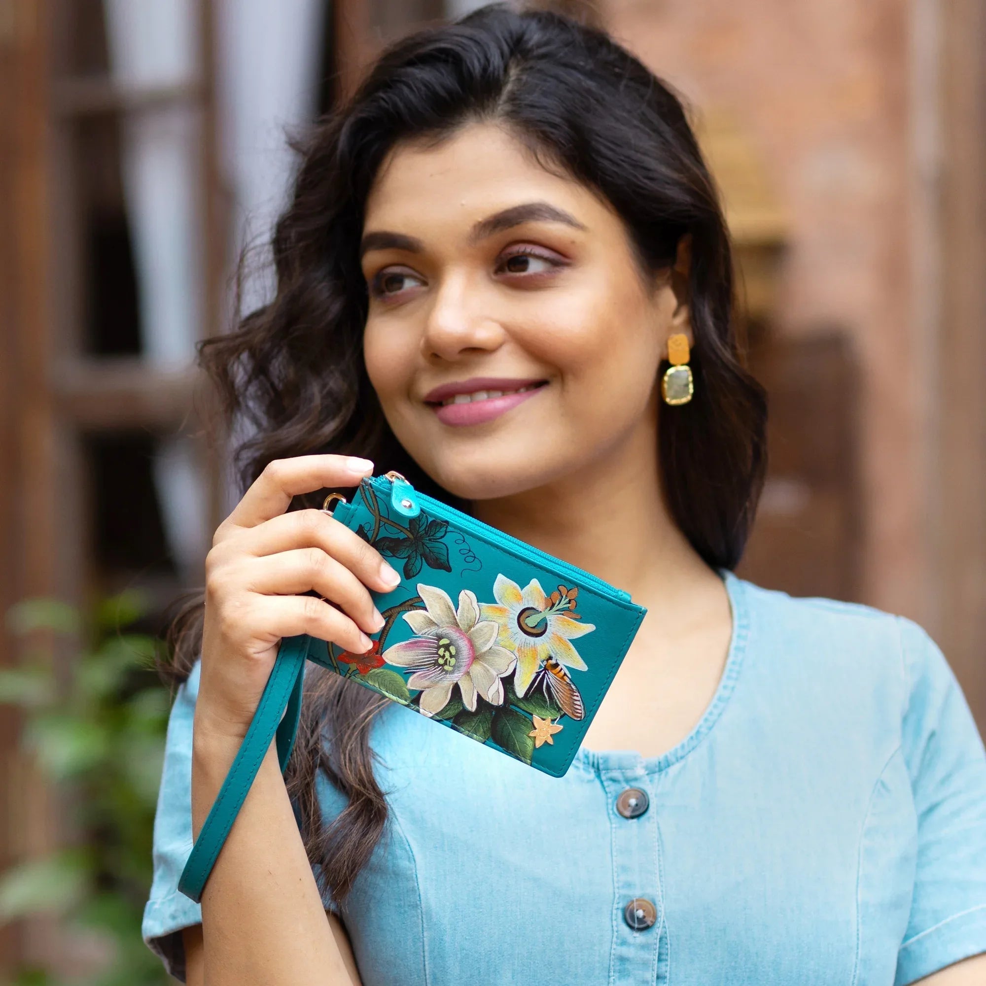 Card Holder with Wristlet - 1180 - Che Cose Belle