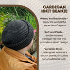 Cardigan Knit Beanie - Che Cose Belle