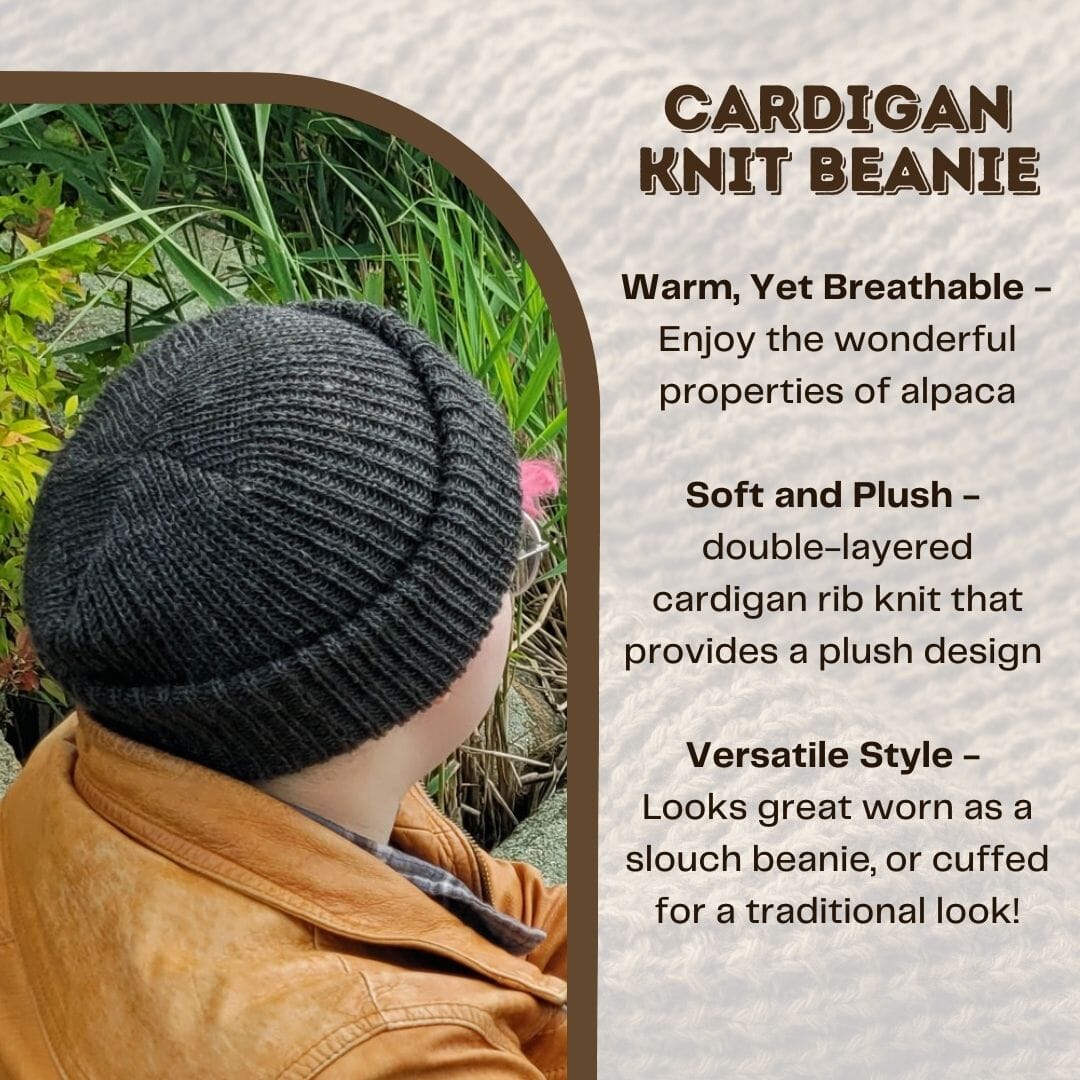 Cardigan Knit Beanie - Che Cose Belle
