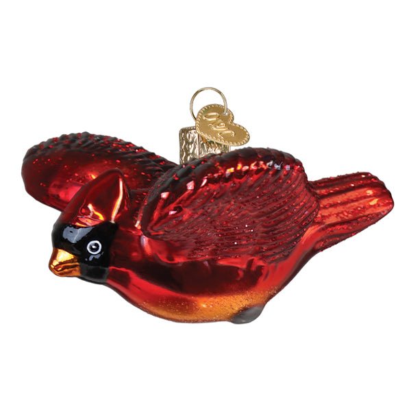 Cardinal In Flight Ornament - Che Cose Belle