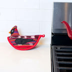 Cardinal Pot Holder - Che Cose Belle