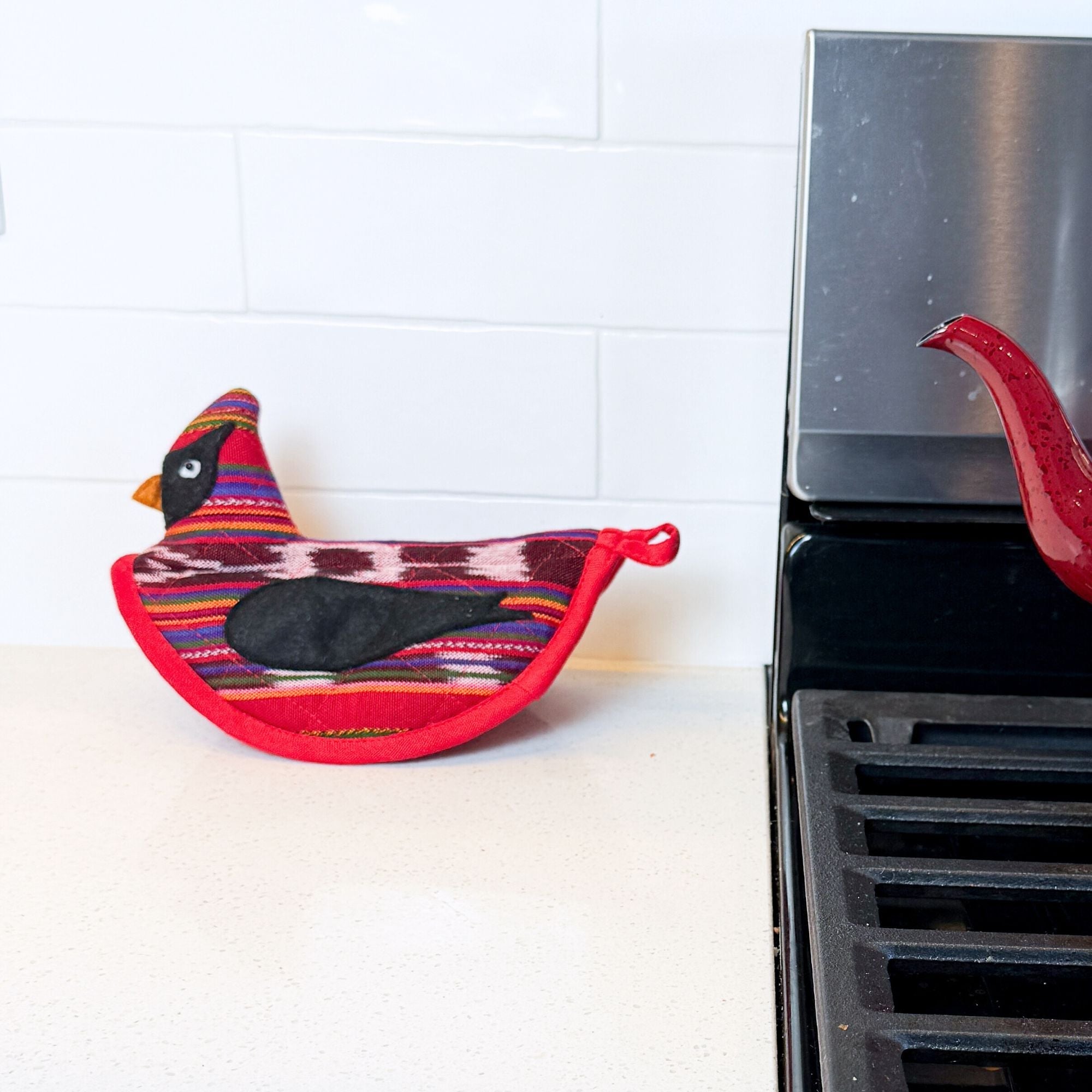 Cardinal Pot Holder - Che Cose Belle