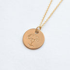 Carnation Birth Flower Necklace for January - Che Cose Belle