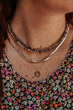 Carnation Birth Flower Necklace for January - Che Cose Belle