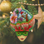 Carnival Mask Sculpted Ornament by G. DeBrekht - 621144 - Che Cose Belle
