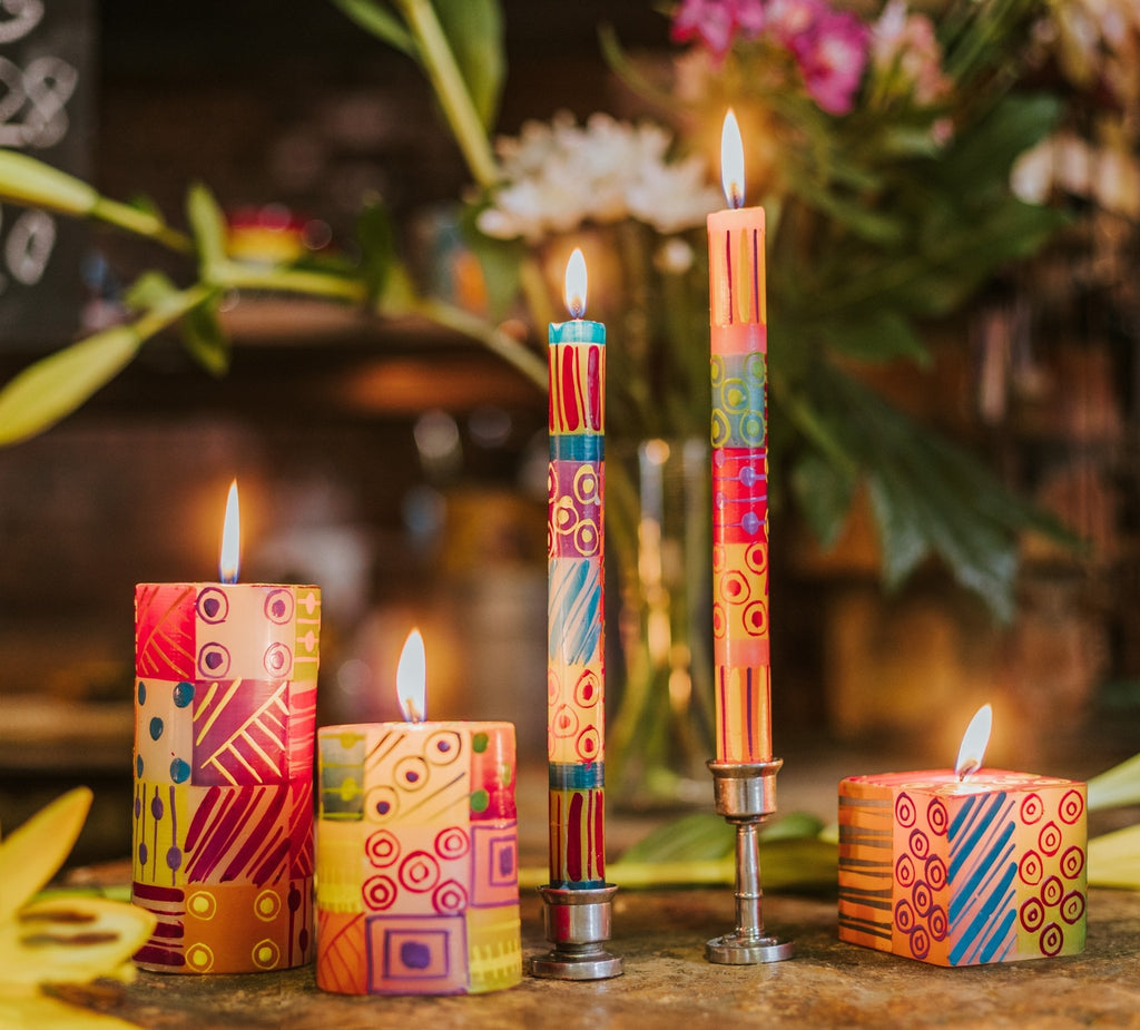 Carousel Painted Candles - Che Cose Belle