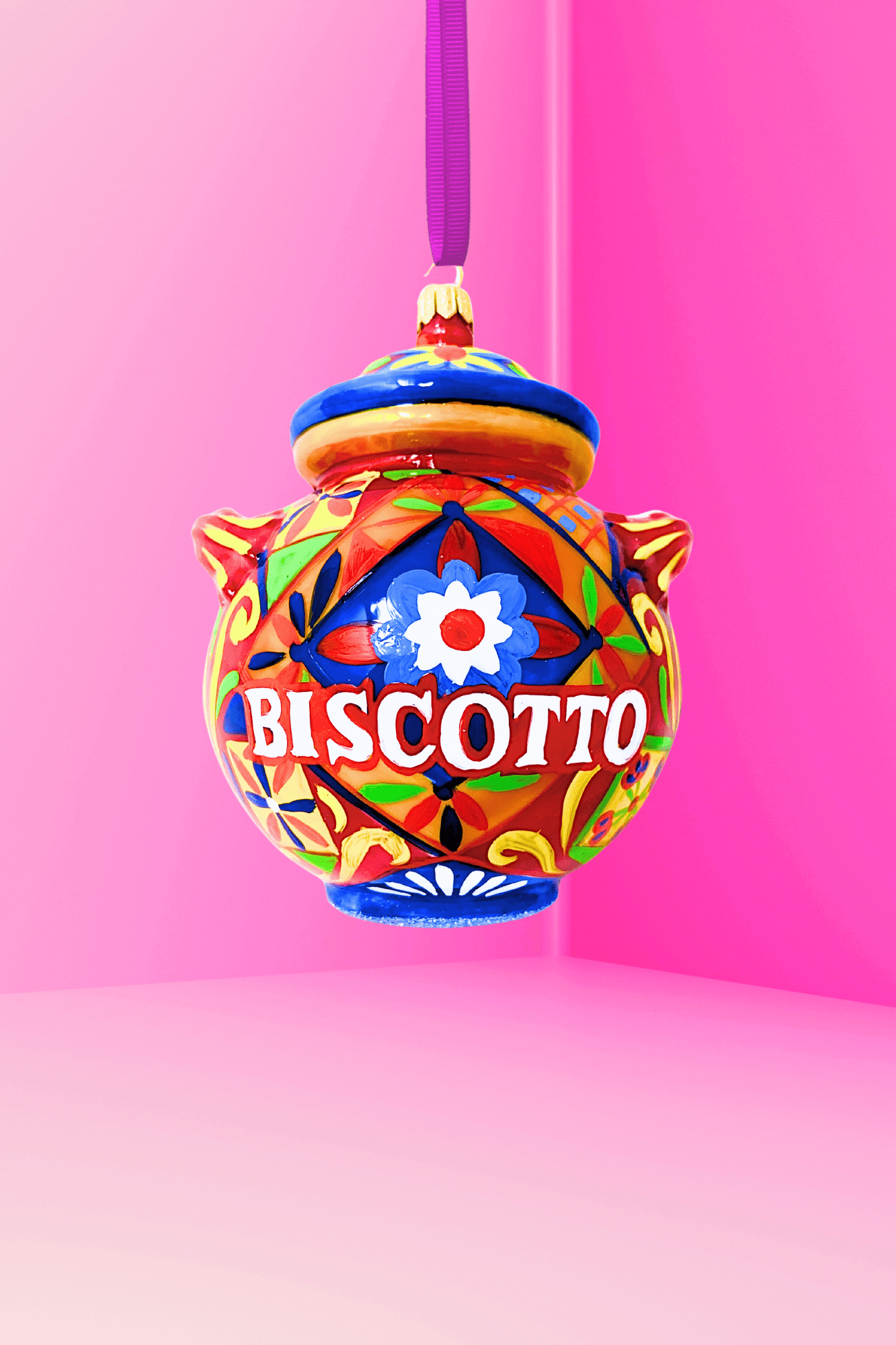 Casa Dolce Jar Glass Christmas Ornament - Che Cose Belle