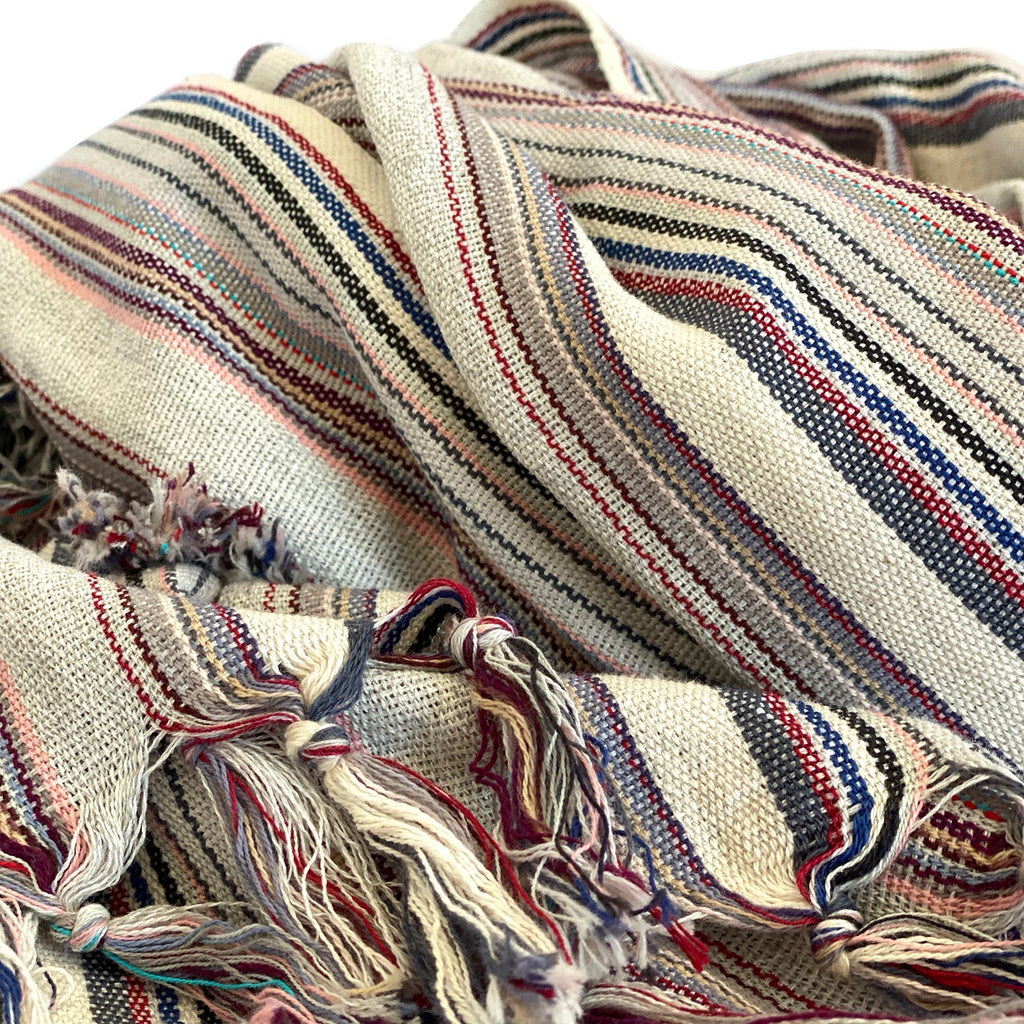 Casablanca Sustainable Turkish Towel / Blanket - Gray - Che Cose Belle