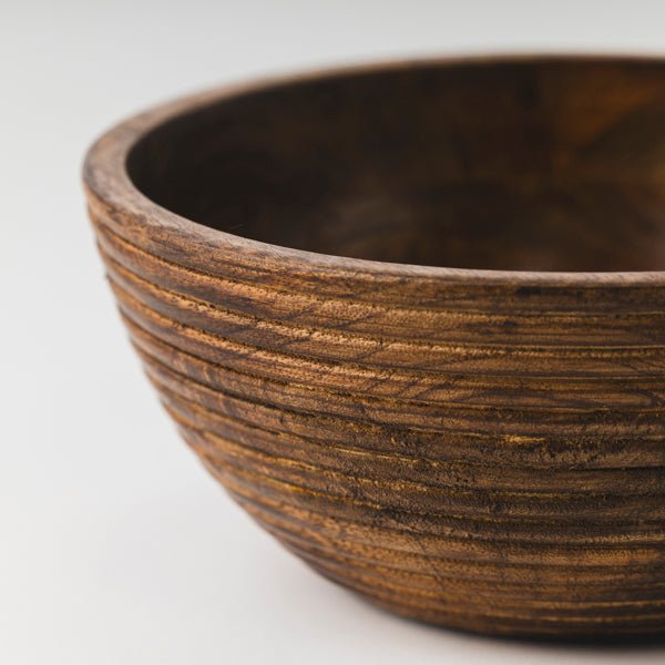 Cascade Handcarved Mangowood Nested Bowls - Che Cose Belle