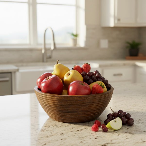Cascade Handcarved Mangowood Nested Bowls - Che Cose Belle