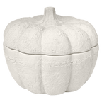 Cashmere and Vanilla Soy Candle - Cement Pumpkin Jar - 13.5 oz - Che Cose Belle