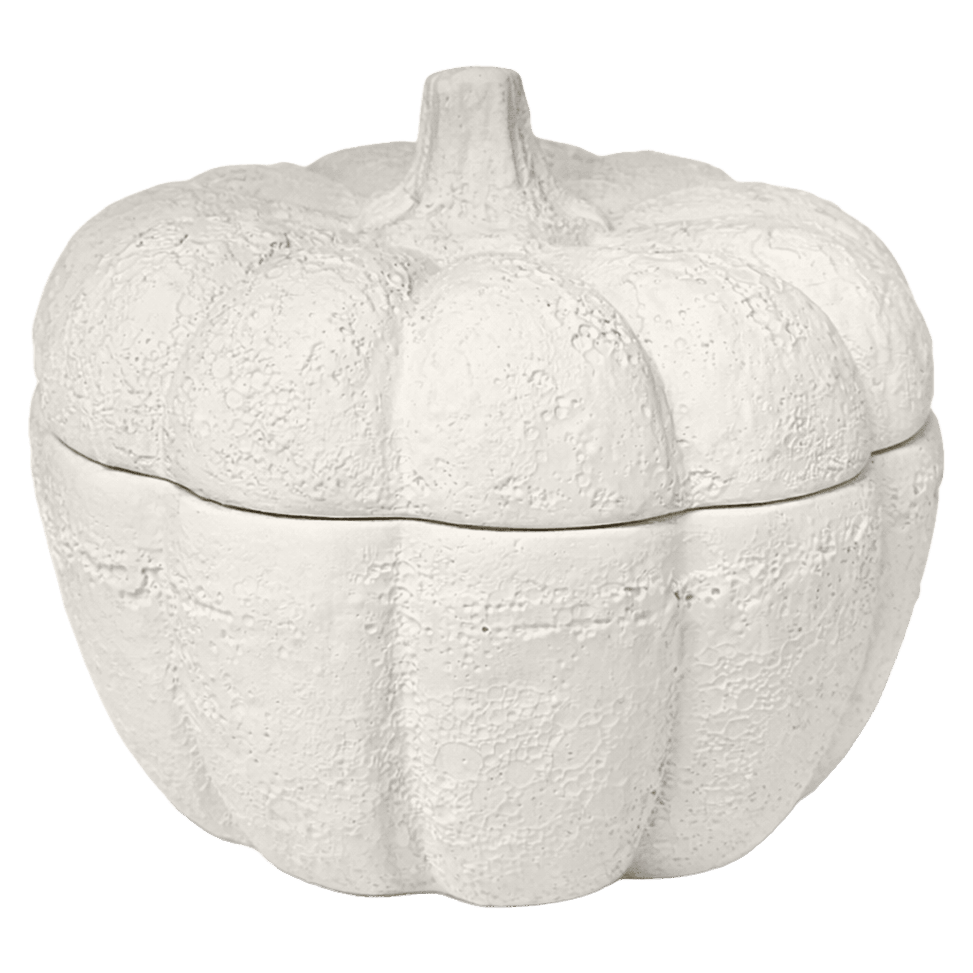 Cashmere and Vanilla Soy Candle - Cement Pumpkin Jar - 13.5 oz - Che Cose Belle