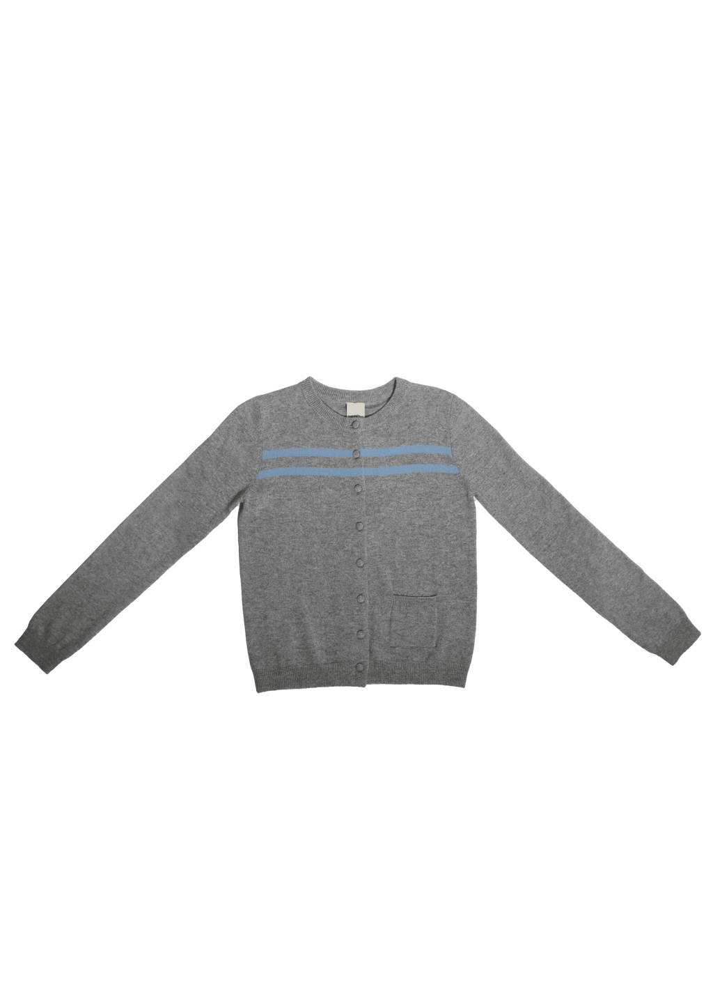 Cashmere Wool Stripe Cardigan - Che Cose Belle
