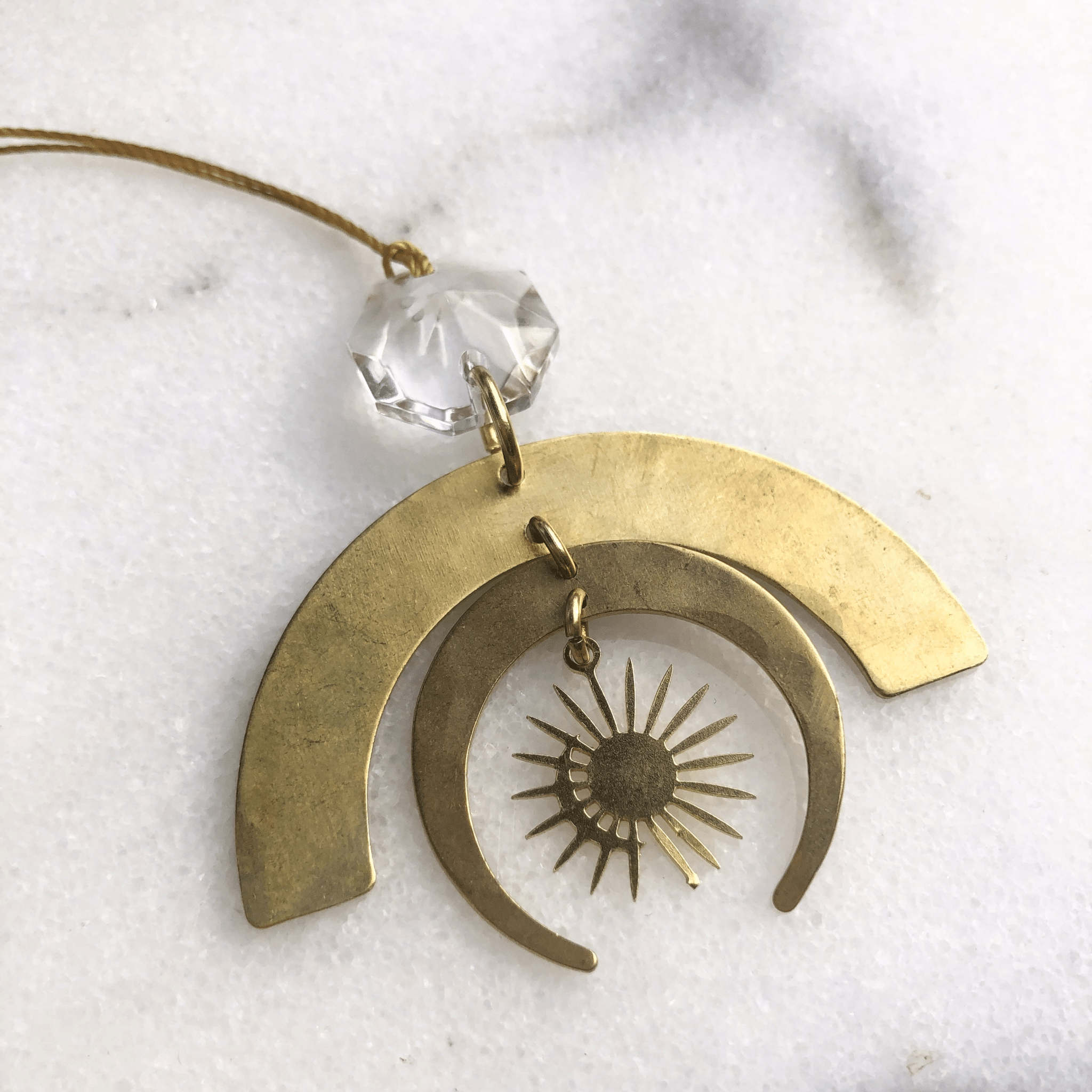 Casseopeia Ornament With Vintage Glass Crystal - Che Cose Belle