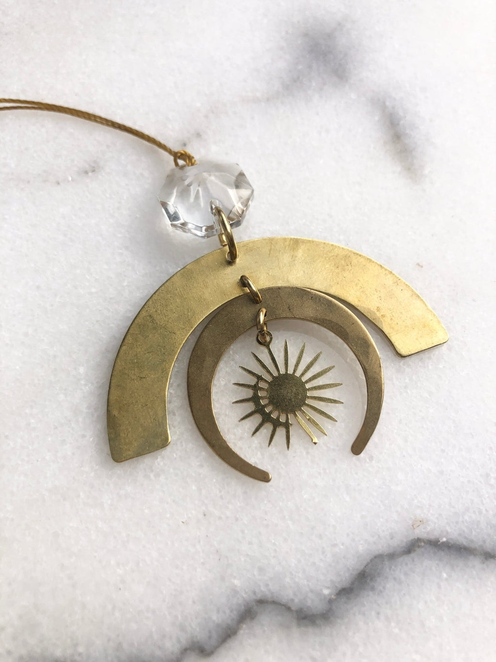 Casseopeia Ornament With Vintage Glass Crystal - Che Cose Belle