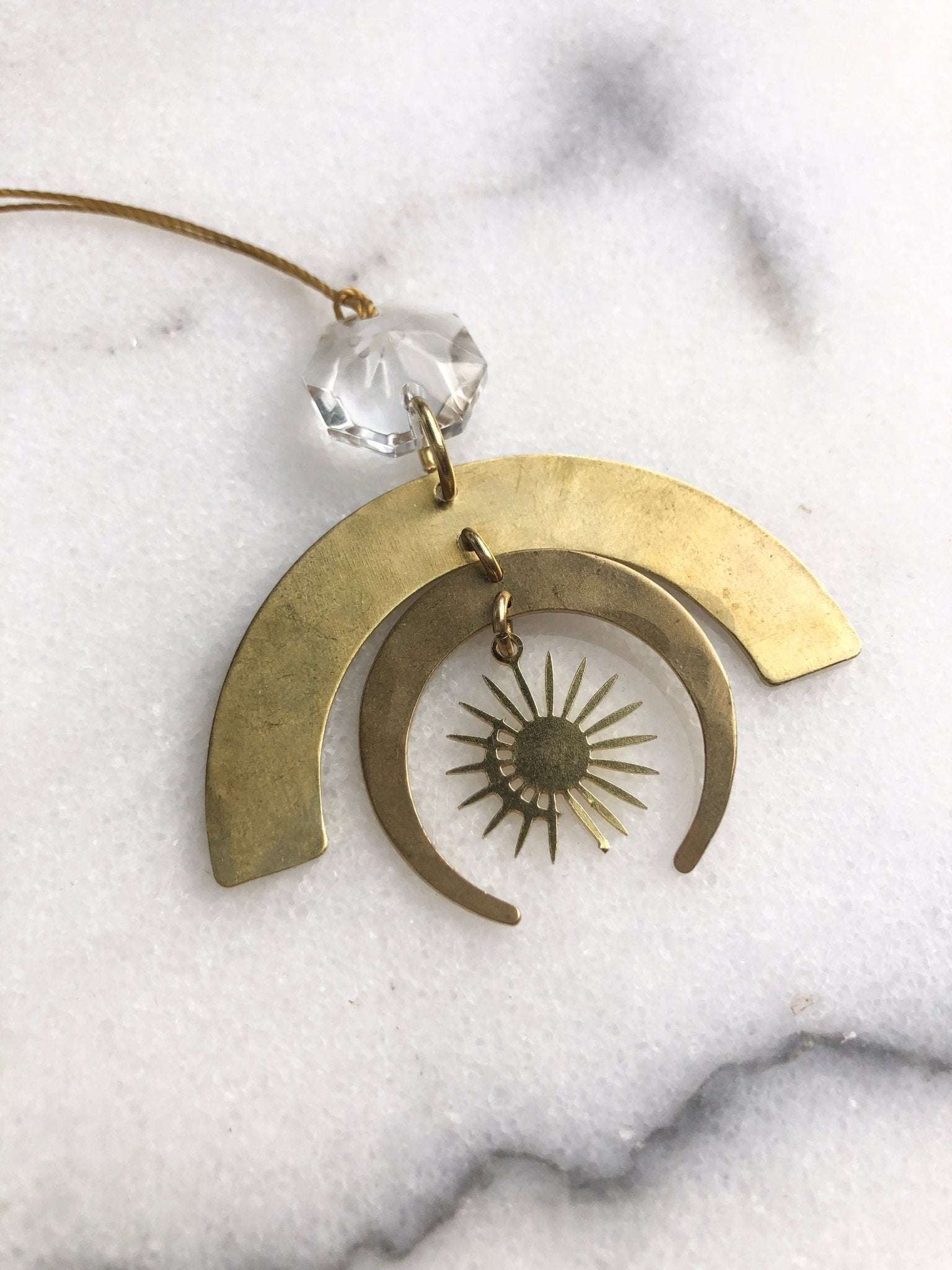 Casseopeia Ornament With Vintage Glass Crystal - Che Cose Belle
