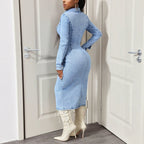 Casual Outing Women Denim One Piece Dress - Che Cose Belle