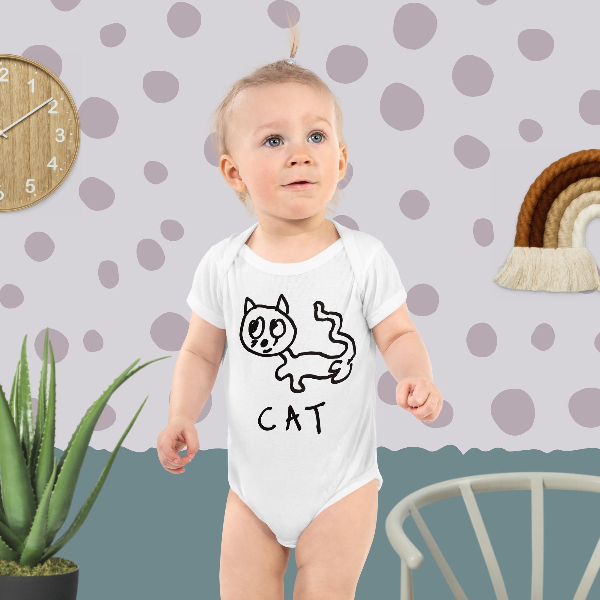 Cat - Baby Onesie - Che Cose Belle