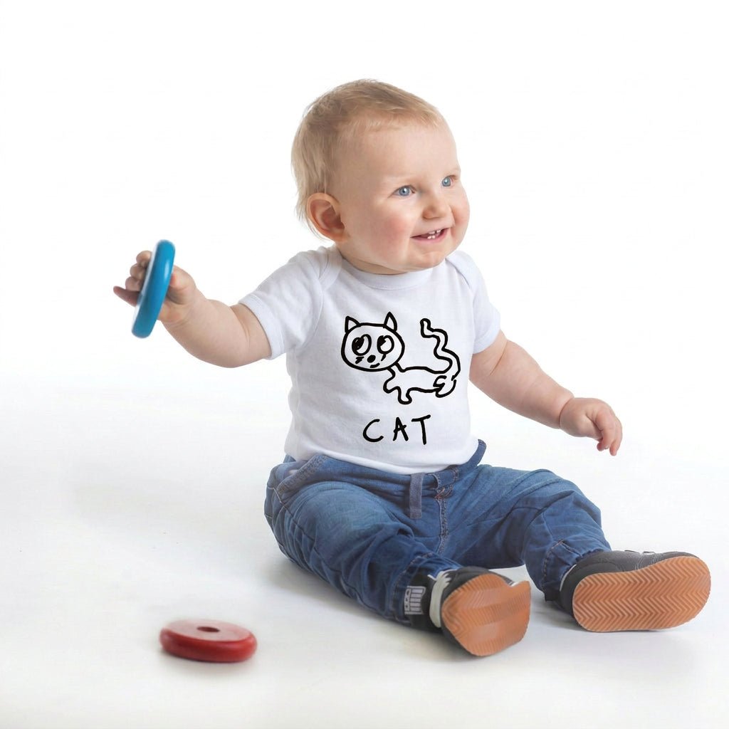 Cat - Baby Onesie - Che Cose Belle