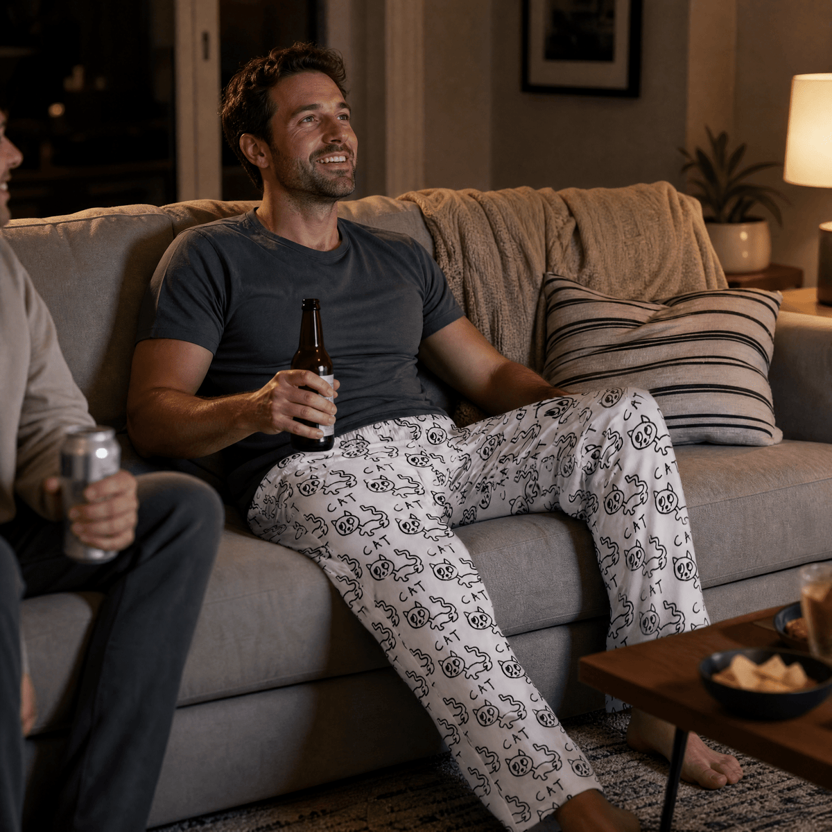 Cat - Cotton Lounge Pants - Che Cose Belle